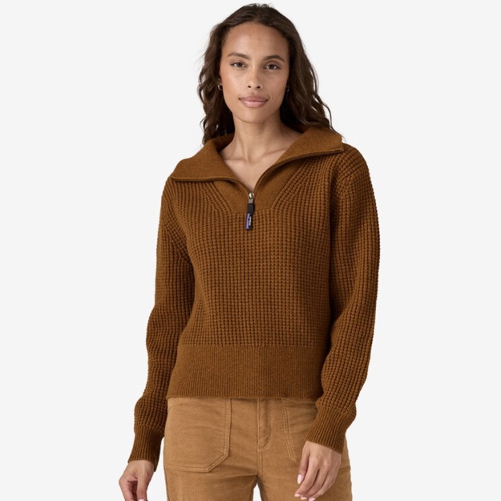 Patagonia Recycled Wool Blend 1/4 Zip Sweater